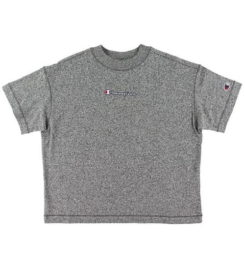 Champion Champion Fashion T-Shirt - GrÃ¥meleret m. Logo