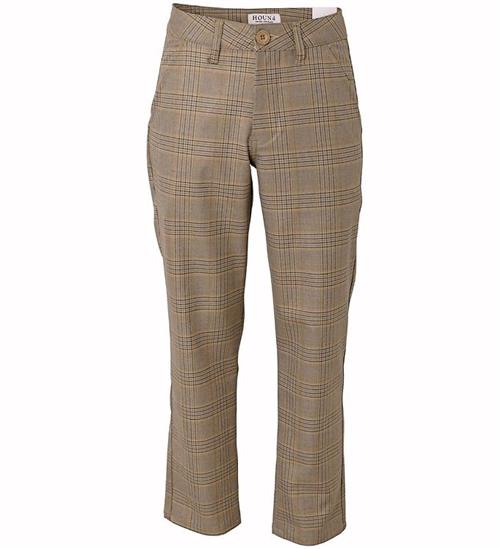 Hound Hound Bukser - Wide Chino - Brun m. Tern