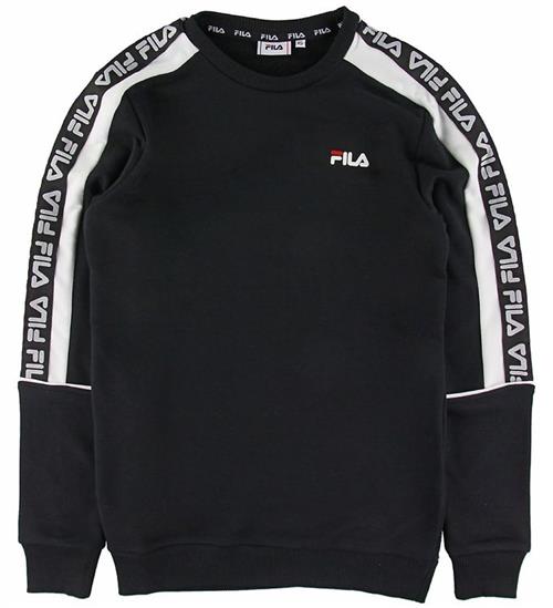 Fila Fila Sweatshirt - Teom Crew - Sort/Hvid