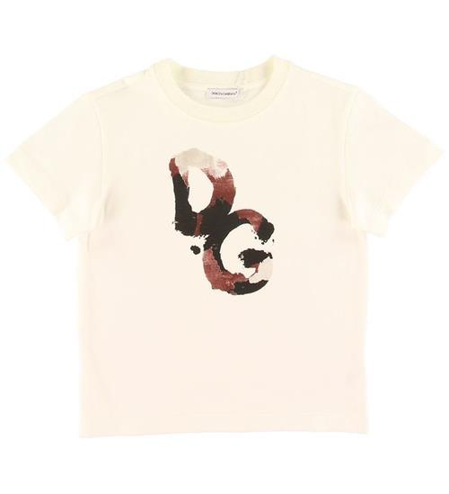 Dolce & Gabbana Dolce & Gabbana T-shirt - Hvid m. Print