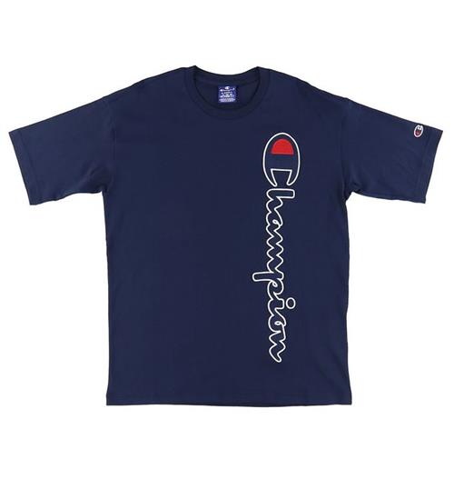 Champion Fashion T-shirt - Navy m. Logo