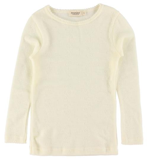 Se MarMar Bluse - Tamra - Uld - Natural ved KidsWorld