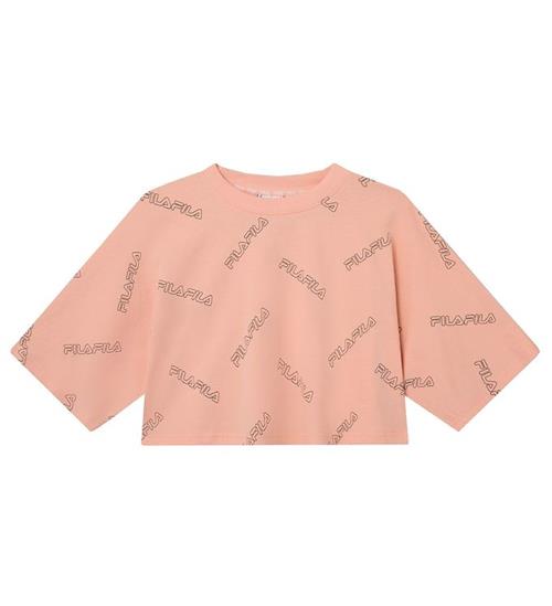 Fila Fila T-shirt - Jamilia Cropped - Coral Cloud