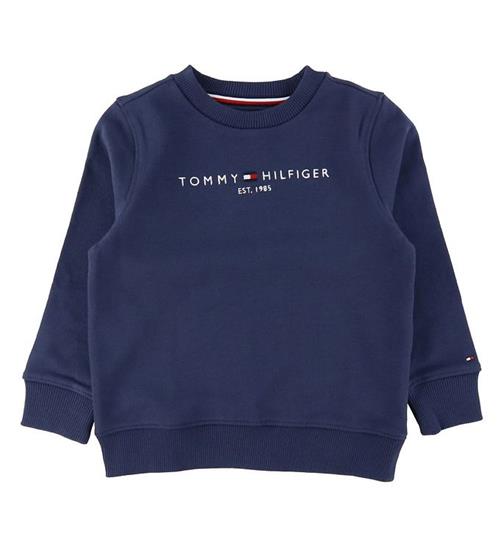 Tommy Hilfiger Tommy Hilfiger Sweatshirt - Essential - Organic - Twilight Navy