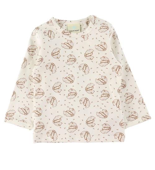 Se En Fant Bluse - Off White m. BjÃ¸rne ved KidsWorld