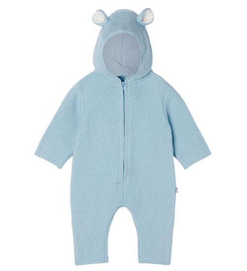 Se Stella McCartney Kids Stella McCartney Kids Heldragt - Strik - Doggy - LyseblÃ¥ ved KidsWorld