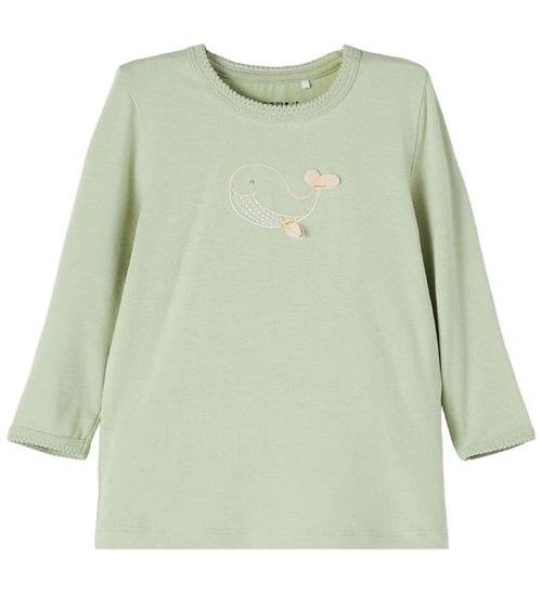 Se Name It Bluse - NbfFelizia - Desert Sage m. Hval ved KidsWorld