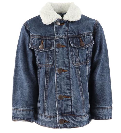 Se Molo Molo Denimjakke - Hen - Dark Indigo ved KidsWorld