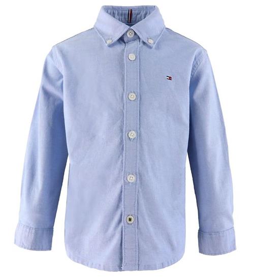 Tommy Hilfiger Skjorte - Stretch Oxford - Calm Blue