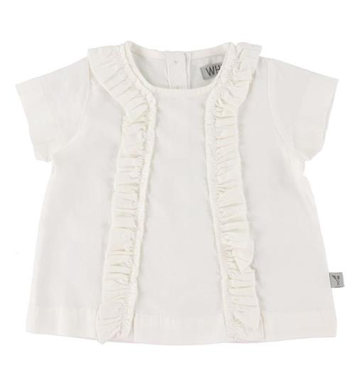 Se Wheat T-shirt - Blouse Nicoline - Hvid ved KidsWorld