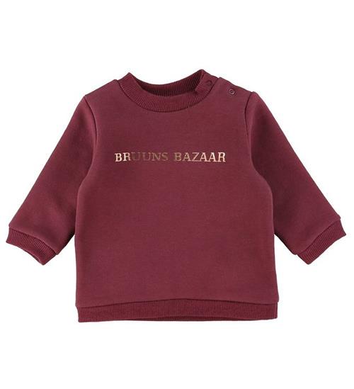 Se Bruuns Bazaar Bruuns Bazaar Sweatshirt - Luna Sofia - Port Royale ved KidsWorld