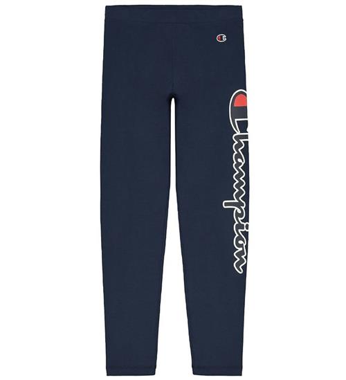 Se Champion Champion Fashion Leggings - Navy ved KidsWorld