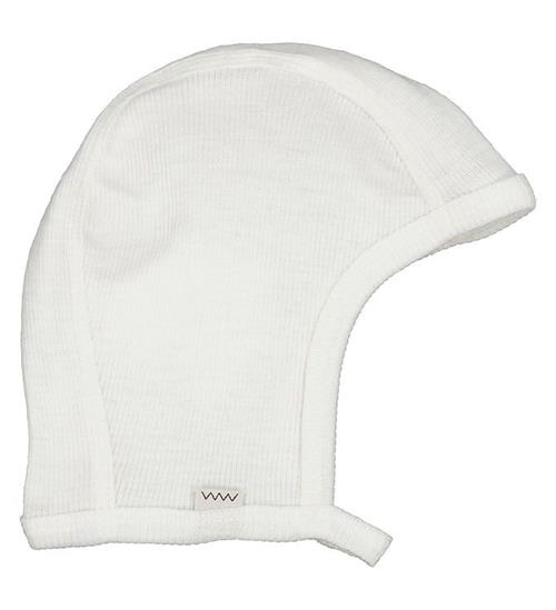 MarMar MarMar Babyhjelm - Uld - Hoody - Natural