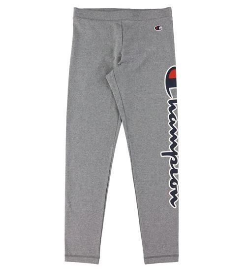 Champion Champion Fashion Leggings - GrÃ¥meleret m. Logo