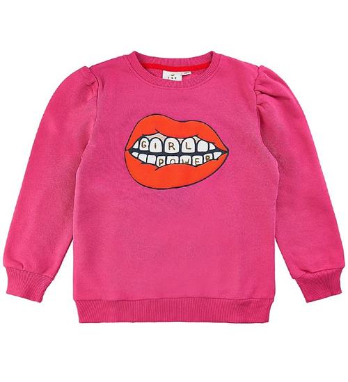 Se The New The New Sweatshirt - Aviaya - Magenta ved KidsWorld