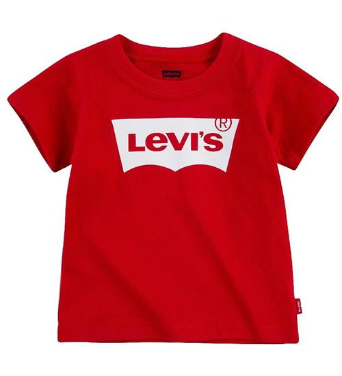 Se Levis Levis T-shirt - Batwing - Super Red ved KidsWorld