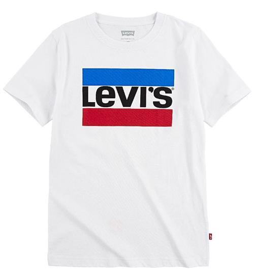 Se Levis Levis T-shirt - Logo - Hvid ved KidsWorld