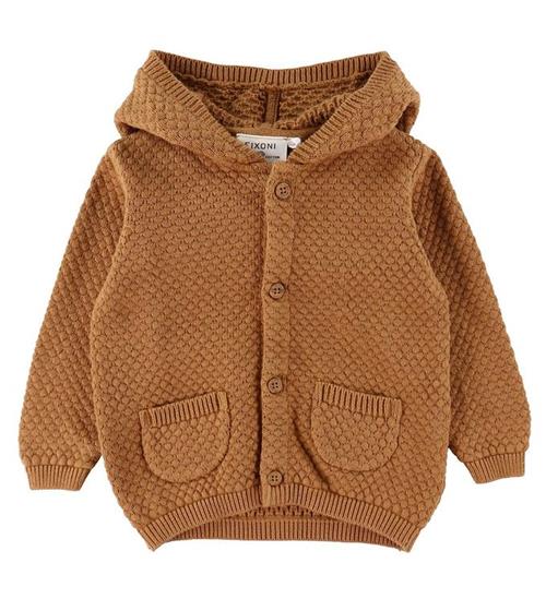 Se Fixoni Fixoni Cardigan - Strik - Lion m. Ã?rer ved KidsWorld