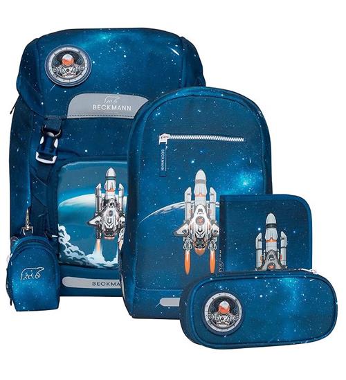 Se Beckmann SkoletaskesÃ¦t - Classic - Space Mission ved KidsWorld