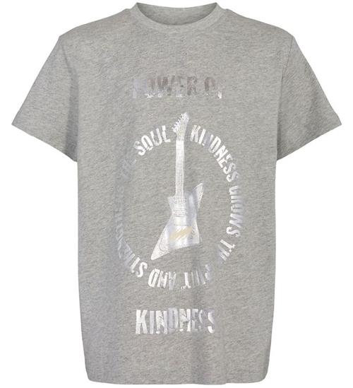 Se Petit by Sofie Schnoor T-Shirt - Grey Melange m. Guitar ved KidsWorld