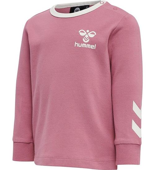 Se Hummel Hummel Bluse - hmlMaule - Heather Rose m. Hvid ved KidsWorld