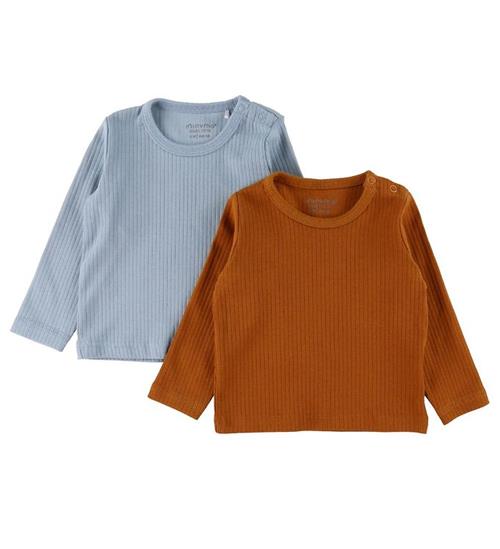 Se Minymo Bluse - 2-pak - Ashley Blue ved KidsWorld