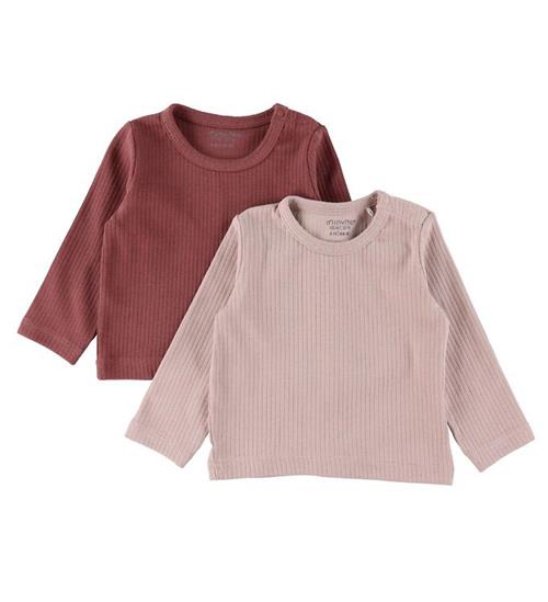 Se Minymo Bluse - 2-pak - Violet Ice ved KidsWorld