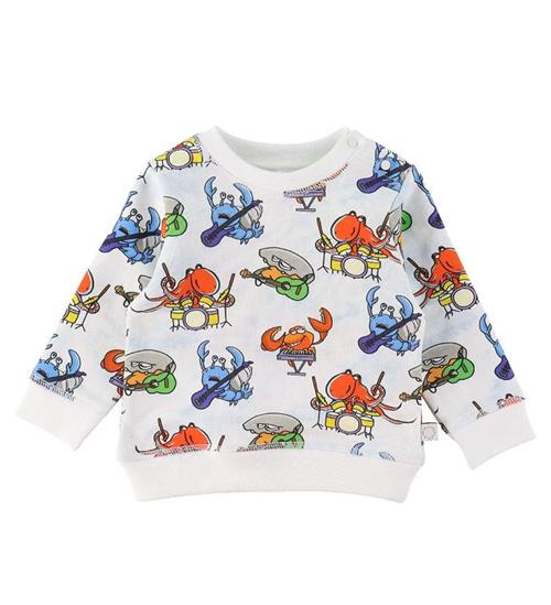 Stella McCartney Kids Stella McCartney Kids Sweatshirt - Hvid m. Havprint