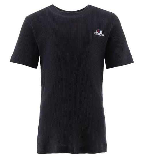 Se Champion Champion Fashion T-shirt - Rib - Navy ved KidsWorld