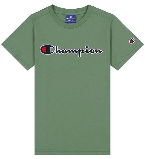 Se Champion Champion Fashion T-shirt - GrÃ¸n ved KidsWorld