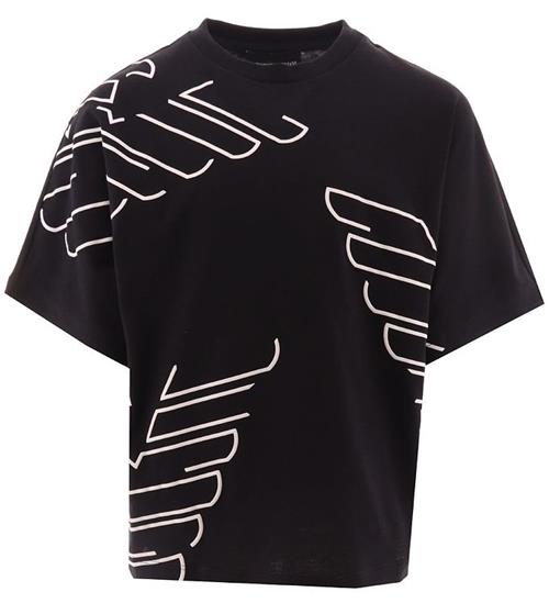 Emporio Armani Emporio Armani T-shirt - Sort m. Hvid