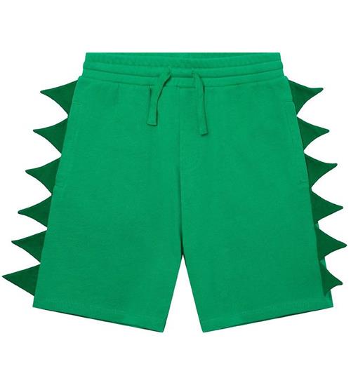 Stella McCartney Kids Sweatshorts - GrÃ¸n m. Takker