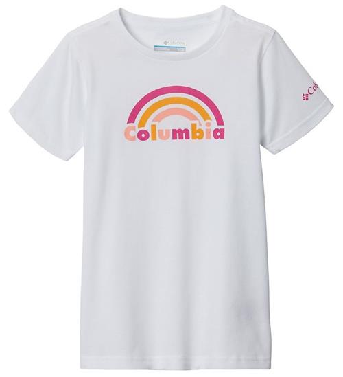 Se Columbia Columbia T-shirt - Mission Lake - Hvid ved KidsWorld