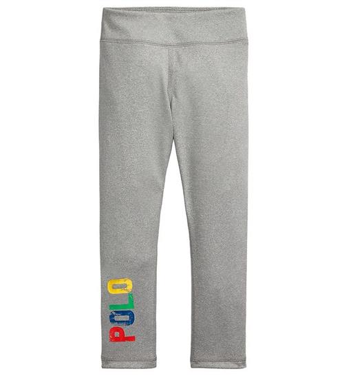 Polo Ralph Lauren Polo Ralph Lauren Leggings - Color Shop - GrÃ¥meleret m. Print