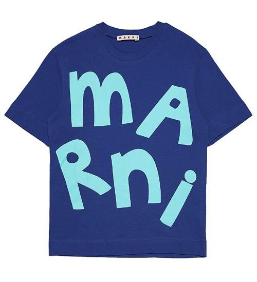 Marni Marni T-shirt - BlÃ¥ m. Turkis