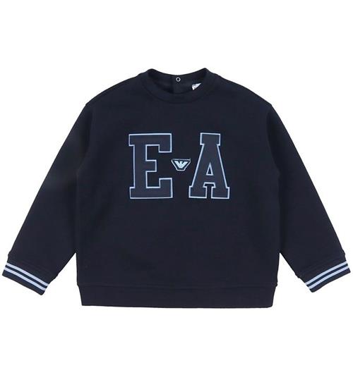 Se Emporio Armani Emporio Armani Sweatshirt - Blue Navy ved KidsWorld