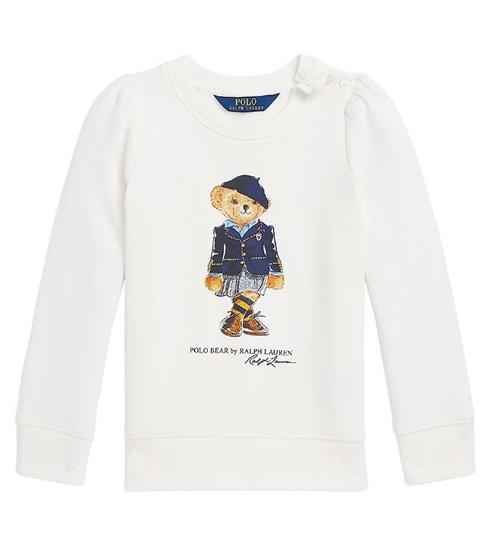 Polo Ralph Lauren Polo Ralph Lauren Sweatshirt - Andover - Deckwash White m. Bamse