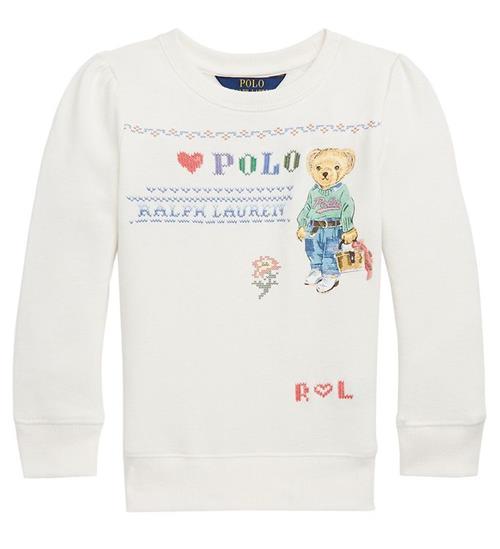 Polo Ralph Lauren Polo Ralph Lauren Sweatshirt - Bedford - Hvid m. Print