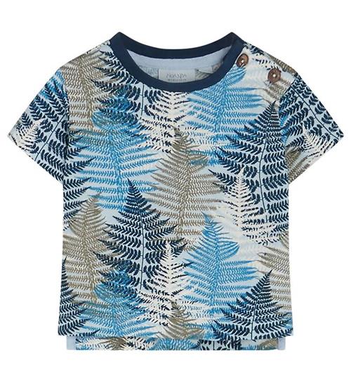 Noa Noa miniature Noa Noa miniature T-shirt - Print Light Blue m. Northern Wood