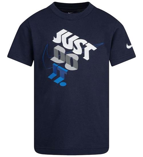 Nike Nike T-shirt - Block - Midnight Navy