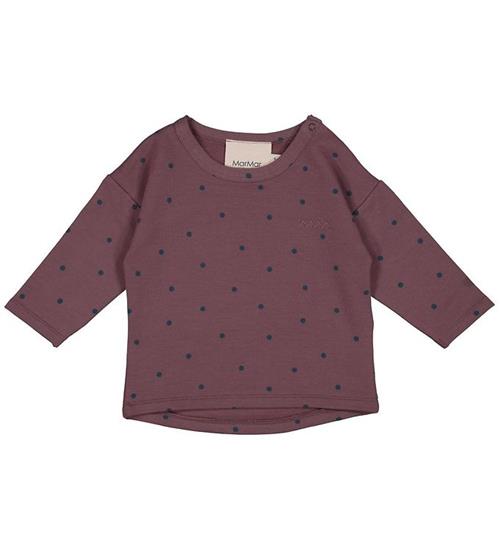 Se MarMar Bluse - Tajco - Modal - Mahogany Dot ved KidsWorld