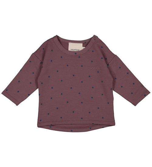 Se MarMar MarMar Bluse - Tajco - Modal - Mahogany Dot ved KidsWorld