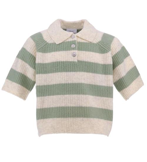 Se Grunt Bluse - Strik - Else - Light Green ved KidsWorld