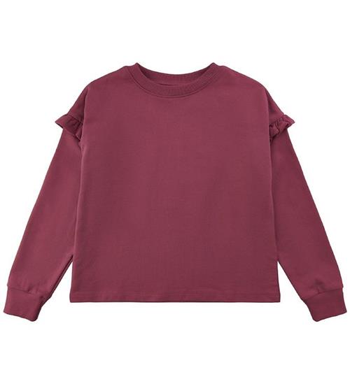 Se The New The New Sweatshirt - Dulce - Maroon ved KidsWorld