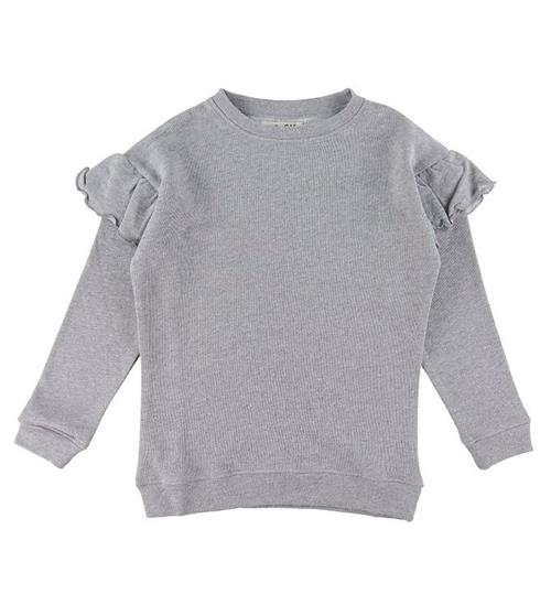 Se Add to Bag Add to Bag Sweatshirt - Grey Mix ved KidsWorld