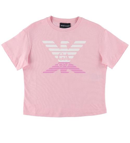 Emporio Armani Emporio Armani T-shirt - Rosa Orchidea m. Logo