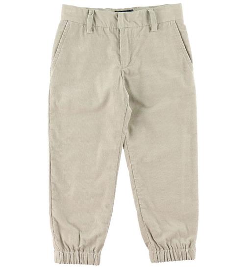 Se Emporio Armani Emporio Armani FlÃ¸jlsbukser - Lys Beige ved KidsWorld