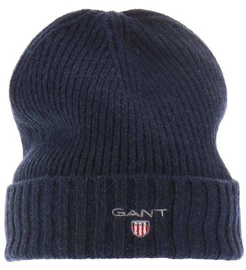 GANT GANT Hue - Uld/Bomuld - 2-lags - Marine