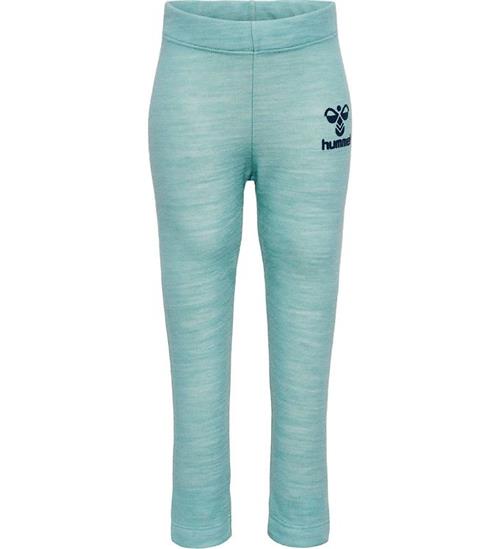 Hummel Hummel Leggings - Uld - hmlWolly - Mineral Blue