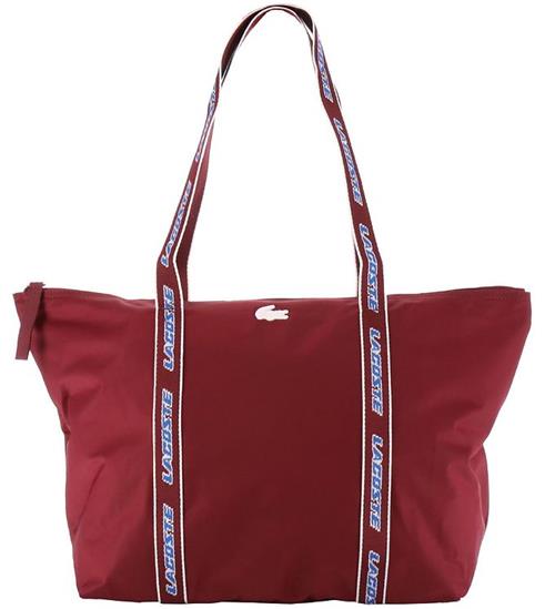 Lacoste Lacoste Shopper - Large Shopping Bag - Cranberry